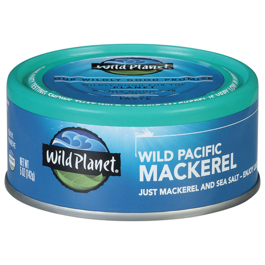 Wild Planet Wild Pacific Mackerel 5 oz