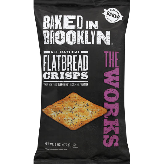 Baked in Brooklyn BAKED/BROOKLYN FLTBRD CRSP WORKS 6 OZ