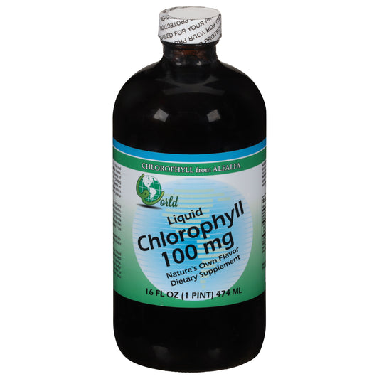 World Liquid 100 mg Chlorophyll 16 fl oz