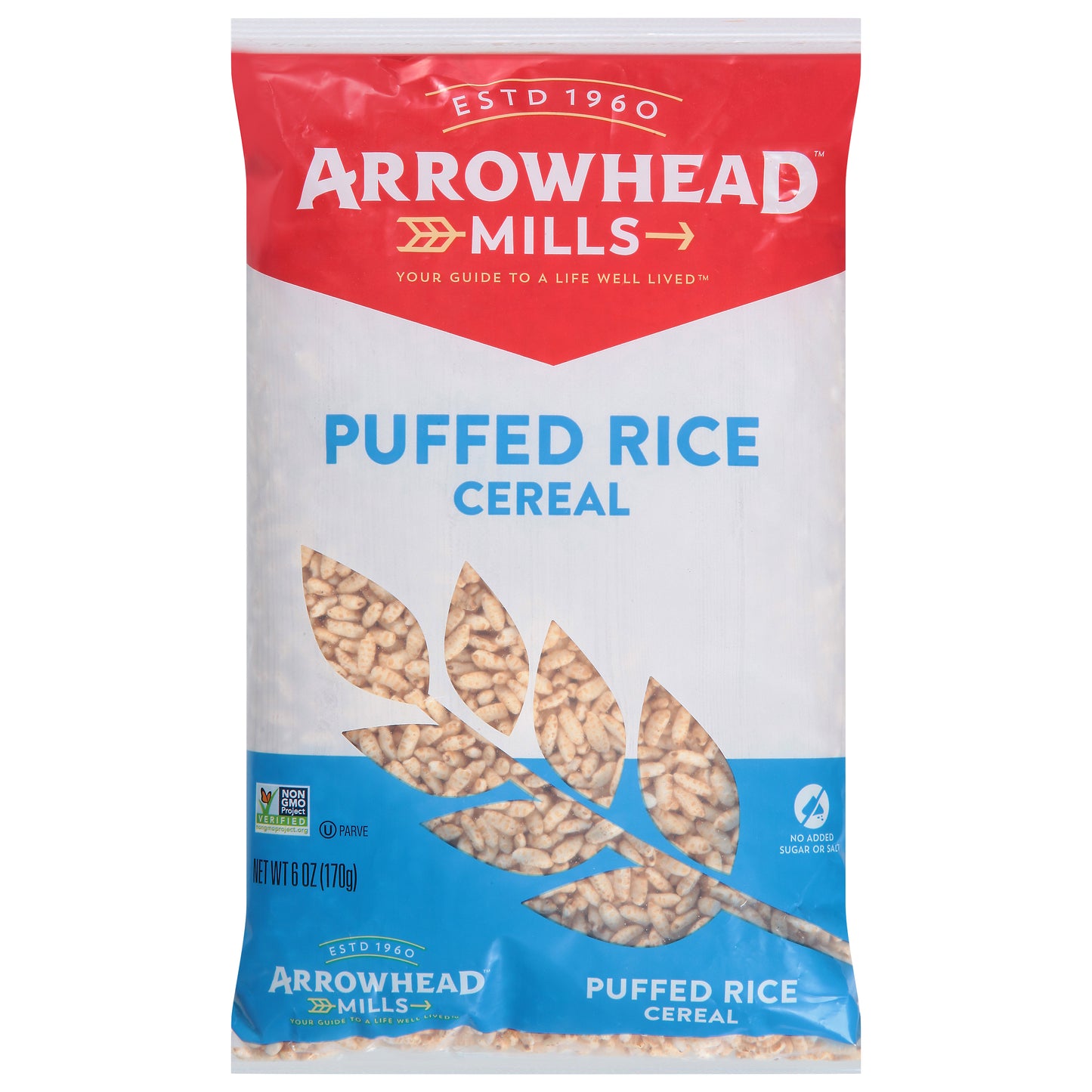 Arrowhead Mills Puffed Rice Cereal 6 oz