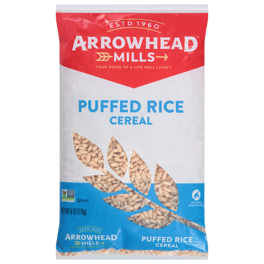 Arrowhead Mills Puffed Rice Cereal 6 oz