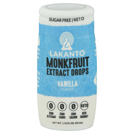Lakanto Vanilla Flavor Monkfruit Extract Drops 1.76 fl oz