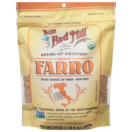 Bob's Red Mill Grains-of-Discovery Organic Farro 24 oz