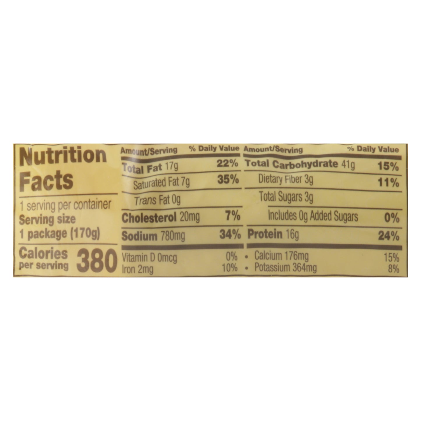 Amy's Breakfast California Wrap 6.0 oz