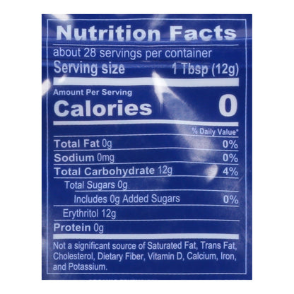 Wholesome Pure Erythritol Zero Calorie Organic Sweetener 12 oz