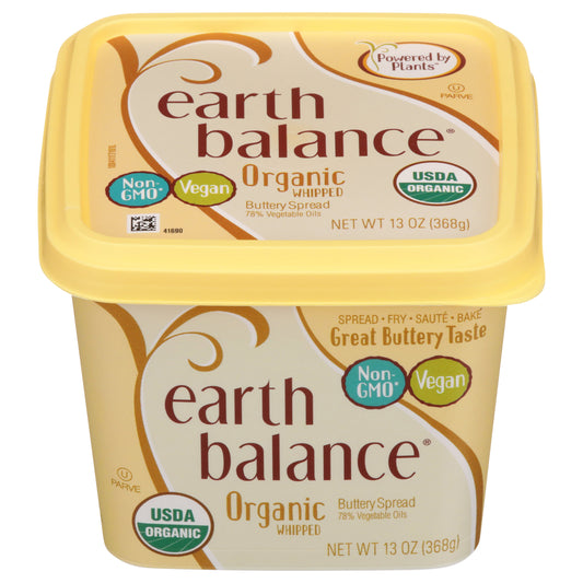 Earth Balance Organic Whipped Buttery Spread, 13 oz.