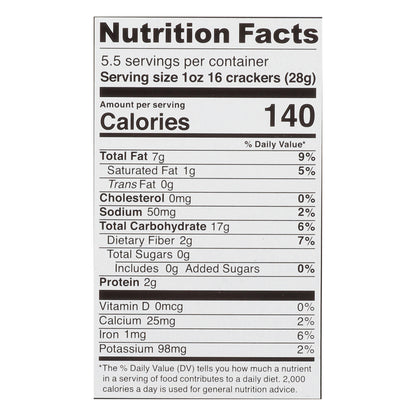 RW Garcia Gluten Free Organic 3 Seed Kale Crackers 5.5 oz