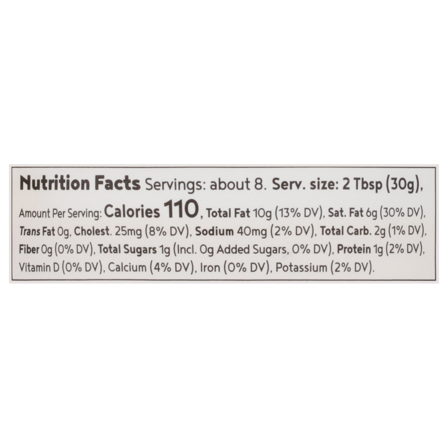 Nancy's Organic Probiotic Cream Cheese 8 oz