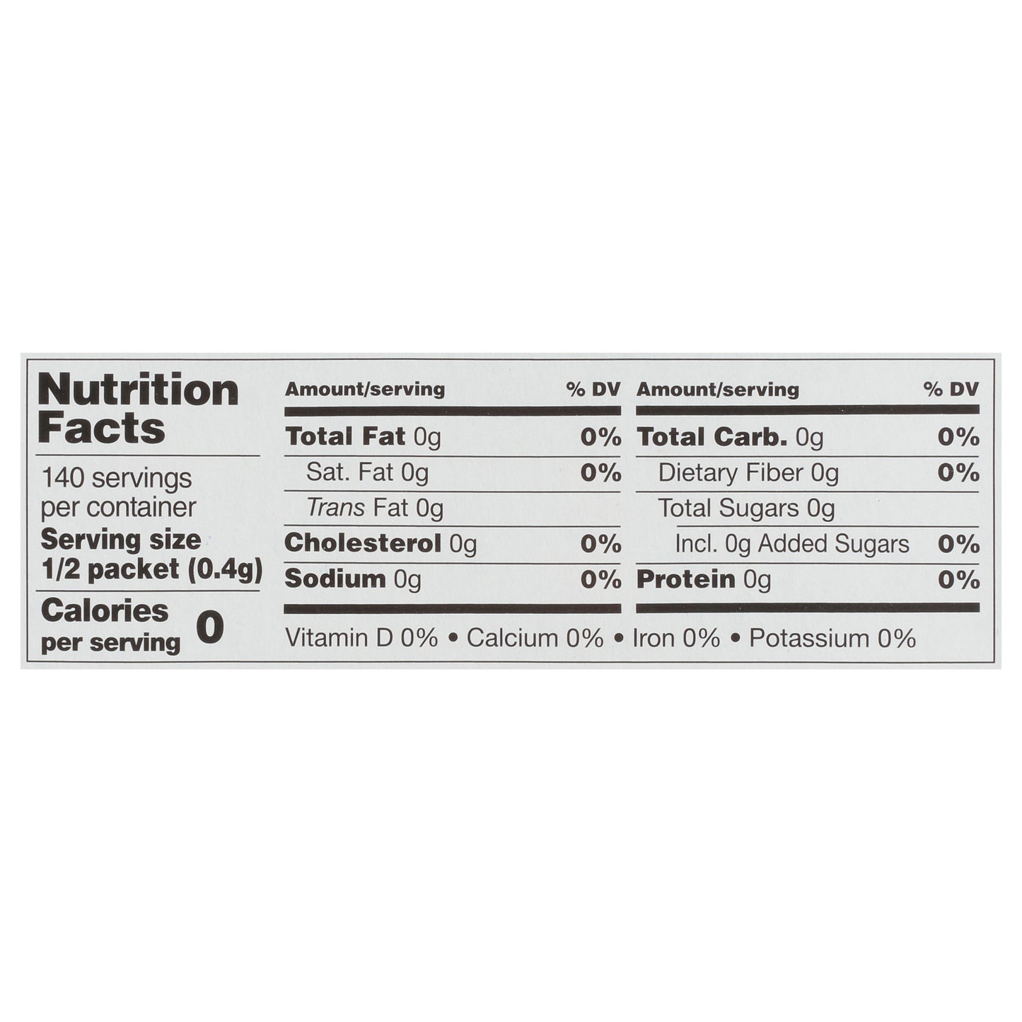 SweetLeaf Organic Stevia Sweetener 70 ea