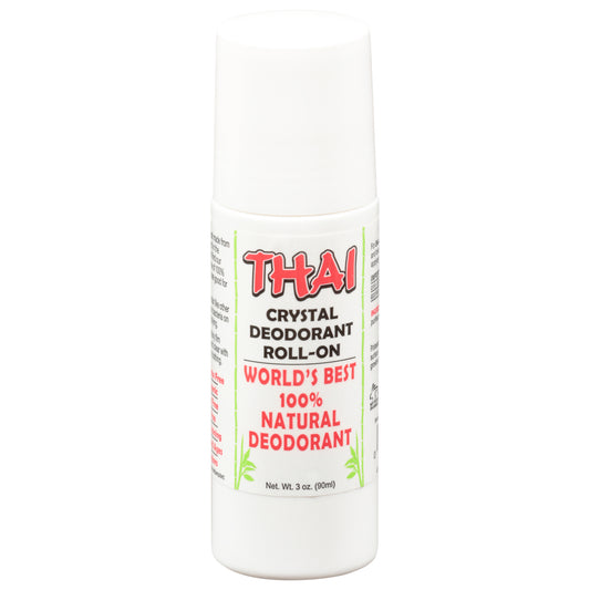 Thai Roll-On Crystal Deodorant 3 oz