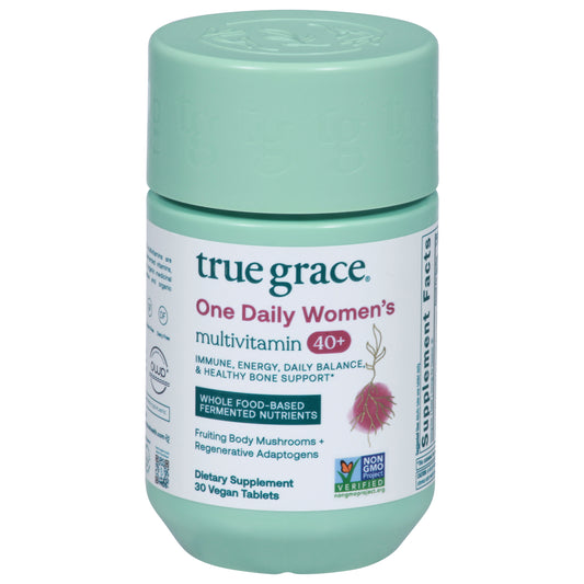 True Grace 40+ One Daily Women's Multivitamin 30 Vegan Tablets