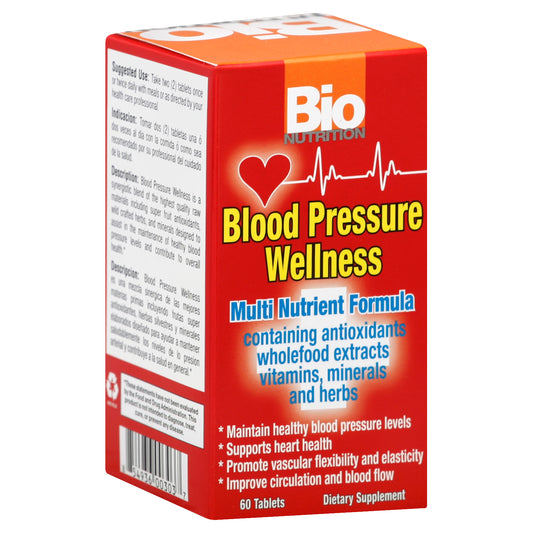 Bio Nutrition Blood Pressure Wellness 60 ea