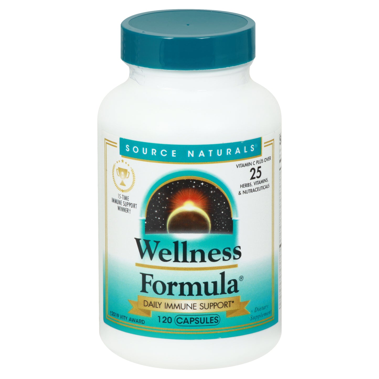 Source Naturals Capsules Wellness Formula 120 ea