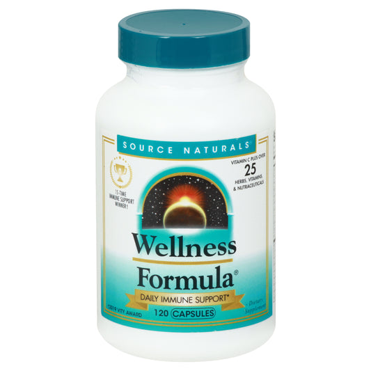 Source Naturals Capsules Wellness Formula 120 ea