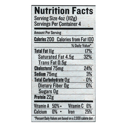 Force Of Nature 100% Grass Fed Ground Ancestral Blend Beef 16 oz