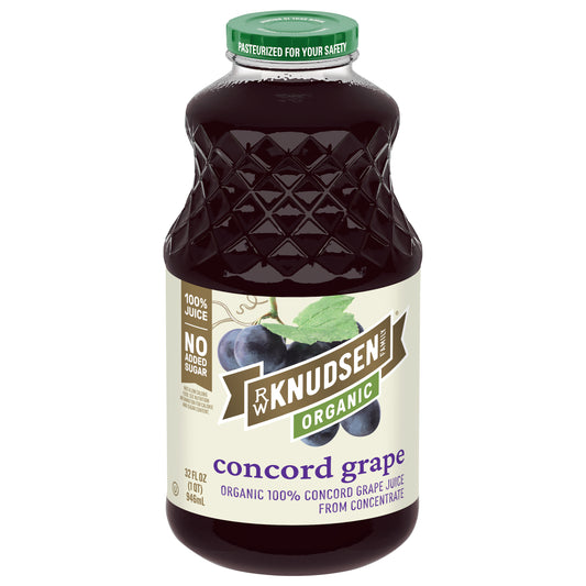 RW Knudsen Family Concord Grape 100% Juice 32 fl oz