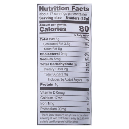 Navitas Organics Organic Bittersweet Cacao Wafers 8 oz