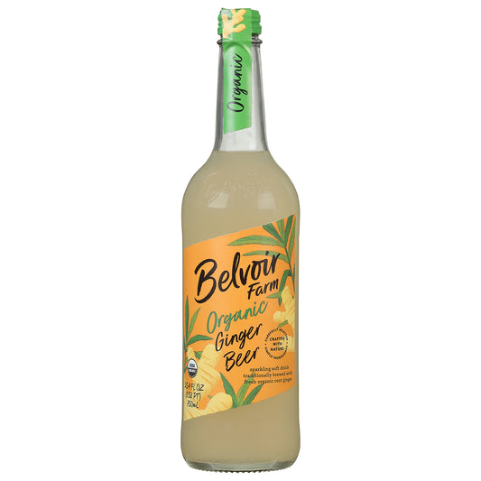 Belvoir Farm Organic Ginger Beer Sparkling Soft Drink 25.4 fl oz