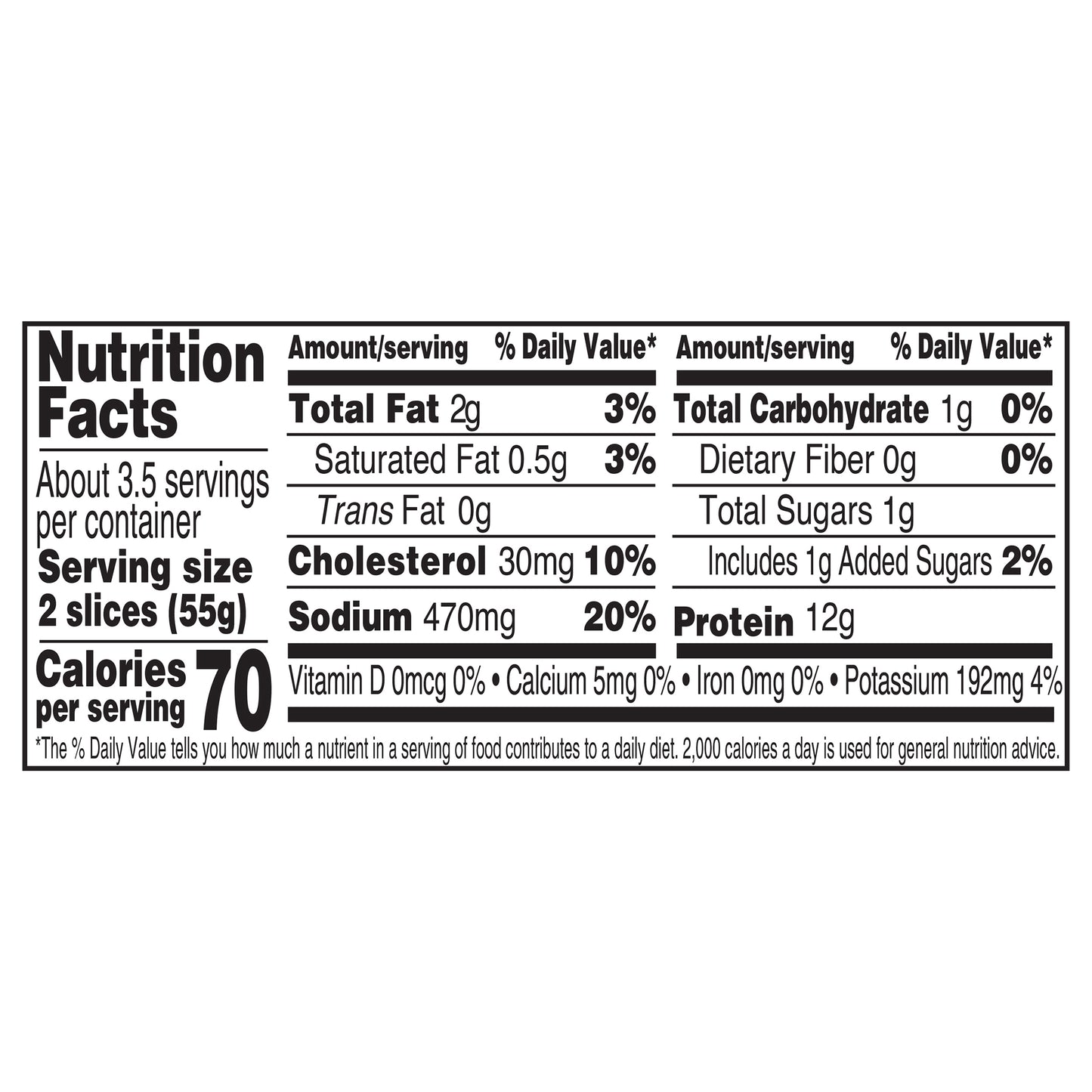 Applegate Natural Black Forest Uncured Ham Sliced, 7oz