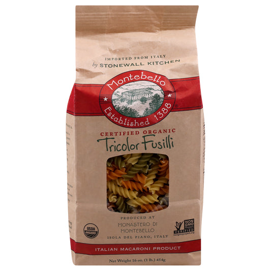 Montebello Tricolor Fusilli 16 oz