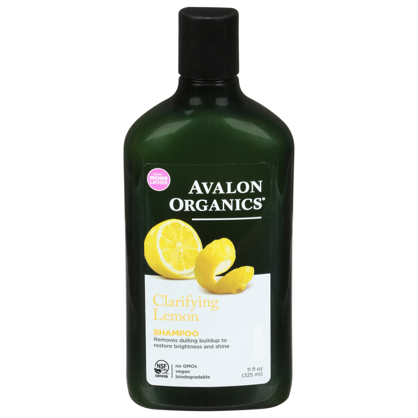 Avalon Organics Clarifying Lemon Shampoo 11 fl oz