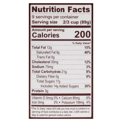 Alden's Organic Chocolate Ice Cream 1.5 qt