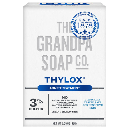 The Grandpa Soap Co. Thylox Acne Treatment Bar Soap 3.25 oz
