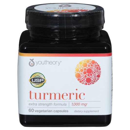 youtheory Extra Strength Formula Turmeric 60 Capsules