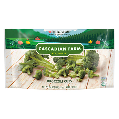 Cascadian Farm Organic, Non-GMO Cuts Broccoli, 16 oz