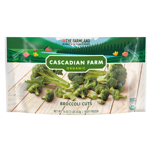 Cascadian Farm Organic, Non-GMO Cuts Broccoli, 16 oz