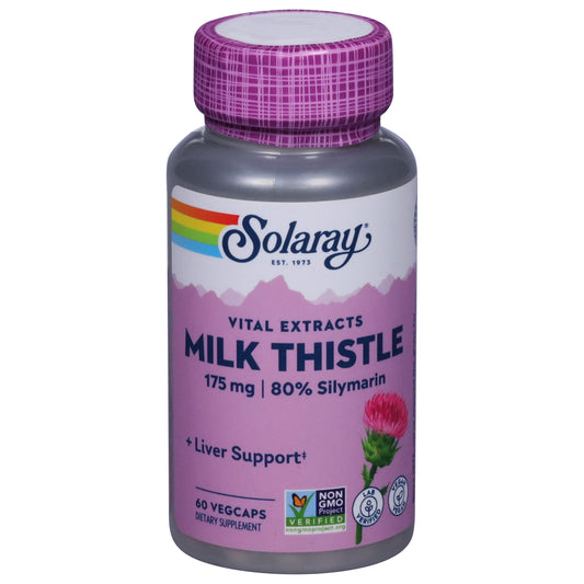 Solaray 175 mg Milk Thistle 60 Vegcaps