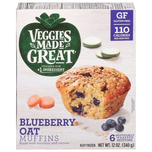 Veggies Made Great Blueberry Oat Muffins 6 ea