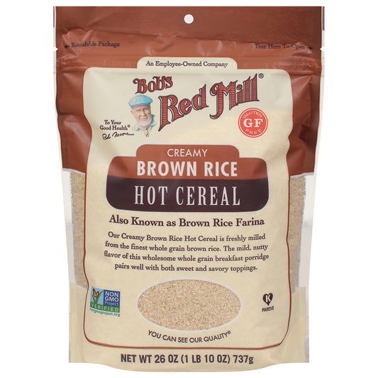Bob's Red Mill Creamy Brown Rice Hot Cereal 26 oz