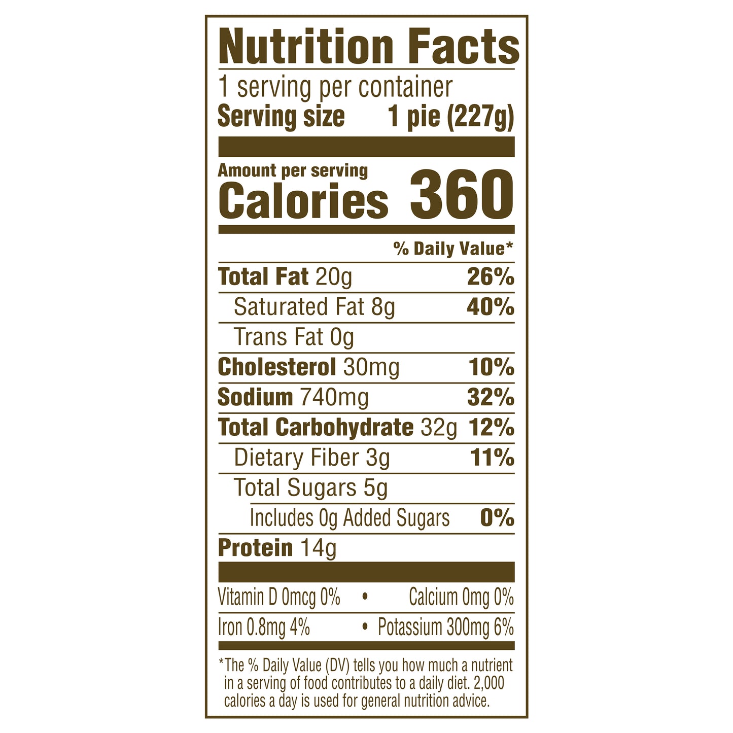 BLAKE'S Organic Chicken Pot Pie with Organic Vegetables, 8 oz.