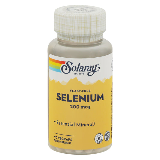 Solaray 200 mcg Selenium 90 Vegcaps