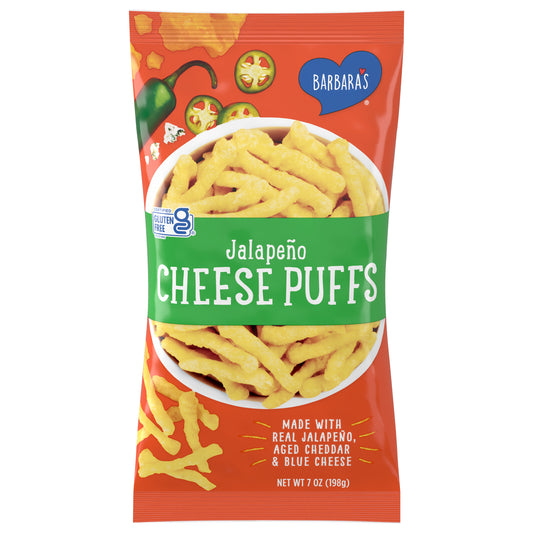 Barbara's Jalapeno Cheese Puffs 7 oz