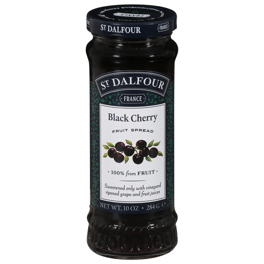 St Dalfour Black Cherry Fruit Spread 10 oz
