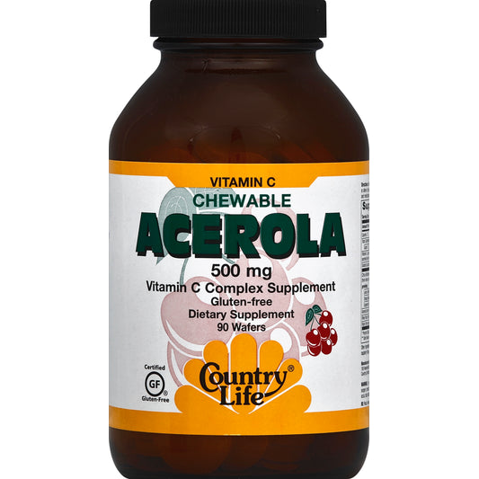 Country Life CNTRY LIFE ACEROLA C CHRY WFR 90 CT