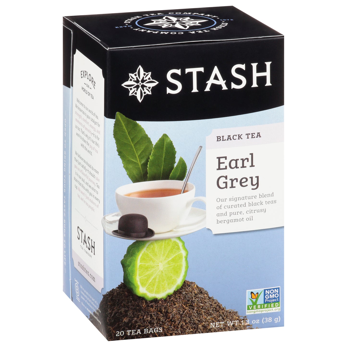 Stash Tea Bags Earl Grey Black Tea 20 ea