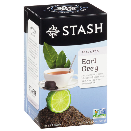 Stash Tea Bags Earl Grey Black Tea 20 ea