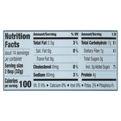 Better'n Peanut Butter Low Sodium Peanut Spread 16 oz