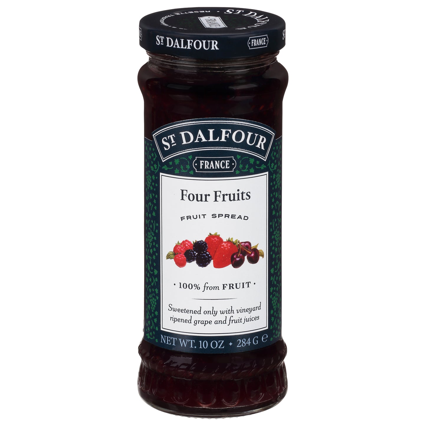 St Dalfour Four Fruits Fruit Spread 10 oz