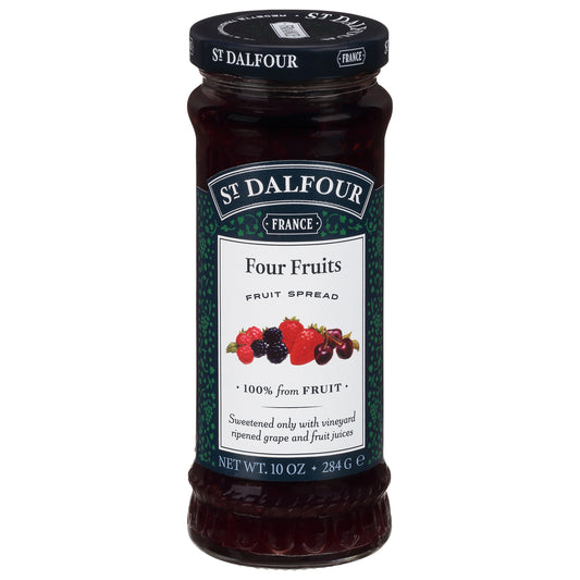 St Dalfour Four Fruits Fruit Spread 10 oz