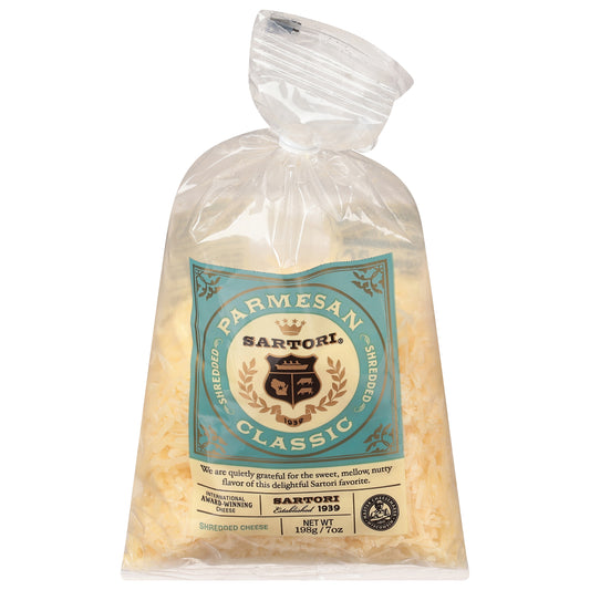 Sartori Parmesan Classic Shredded Cheese 7 oz