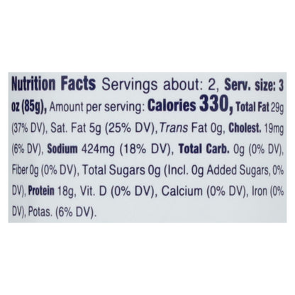 Tonnino Albacore Tuna Fillets in Olive Oil 6.3 oz