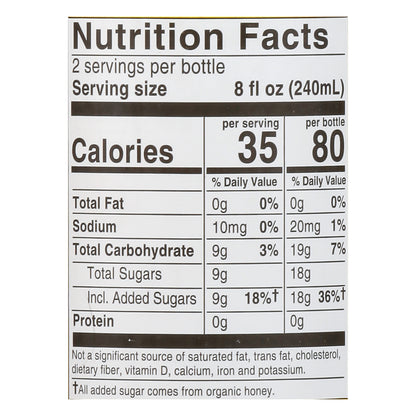 Bragg Refreshers Prebiotic Organic Ginger Lemon Honey Apple Cider Vinegar 16 oz