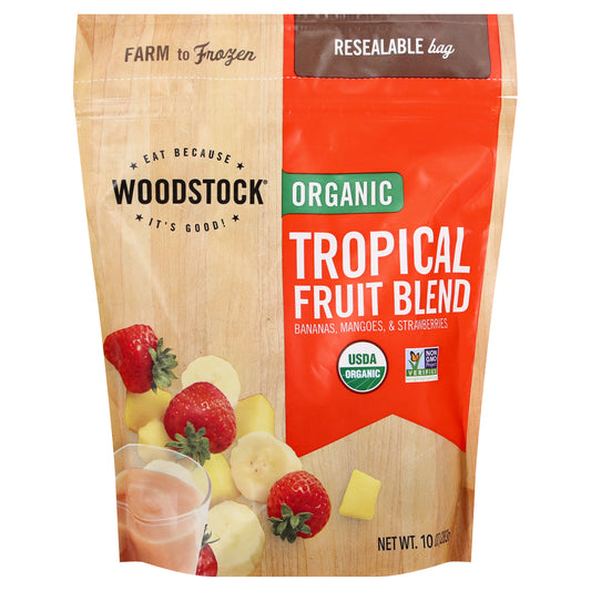 Woodstock Organic Tropical Fruit Blend 10 oz