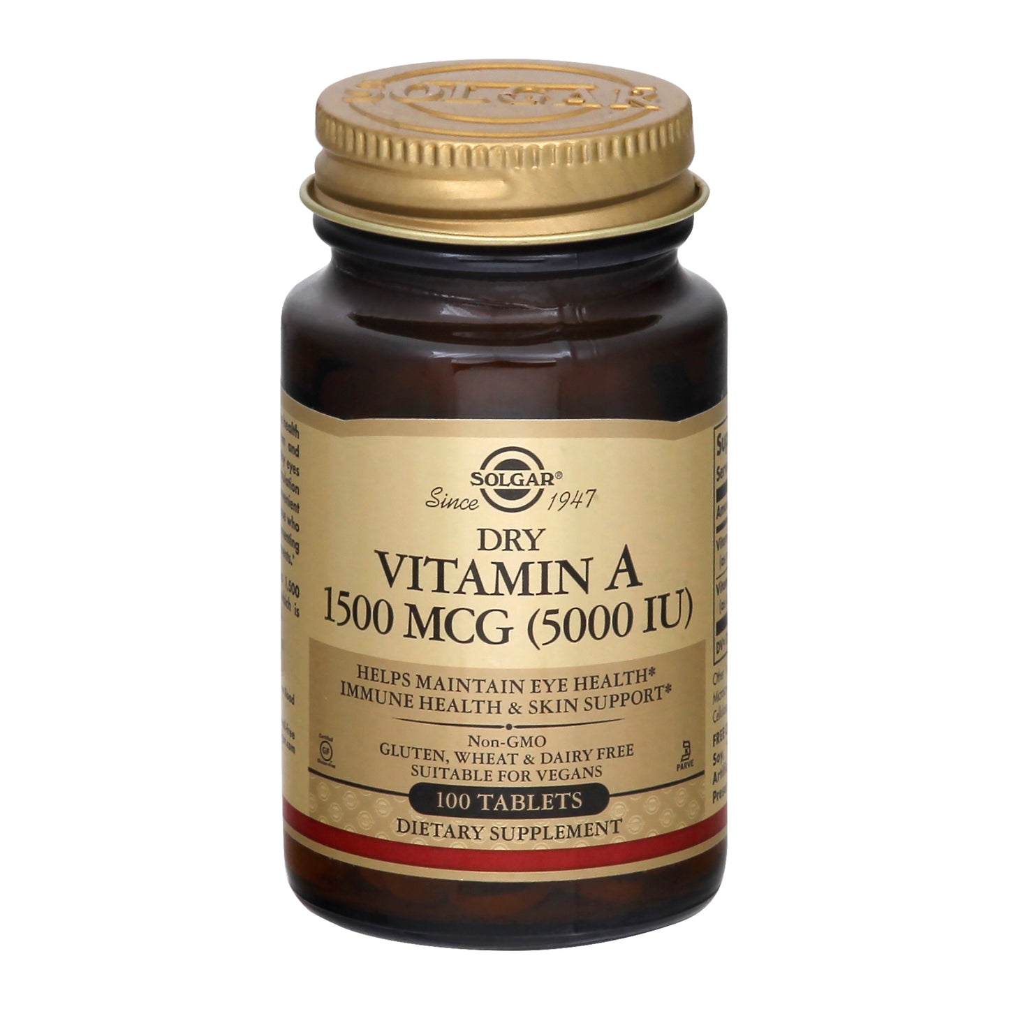 Solgar Vitamin A 100 ea