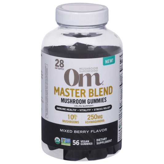 Om Mushroom Master Blend 56 Vegan Gummies