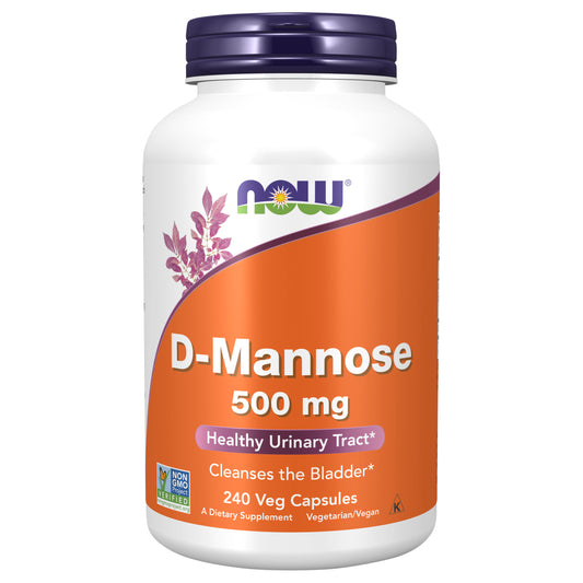 D-Mannose 500 mg - 240 Veg Capsules